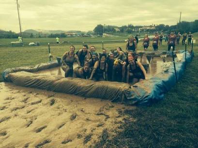 Stopping for a glamor shot at the last Mud Pit
